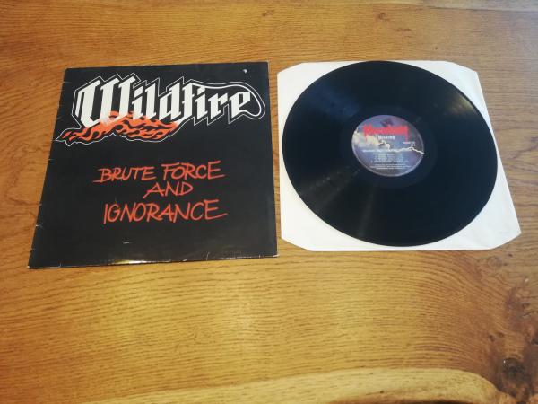 Wildfire Brute Force and Ignorance 1983  Skull 8307 Belgische Pressung NM/VG